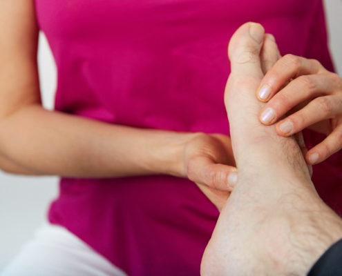 Schmerztherapie LNB Fußschmerzen Sybille Veith