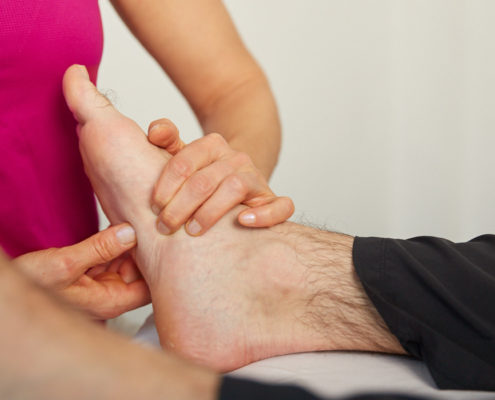 Schmerztherapie LNB Fußschmerzen Sybille Veith